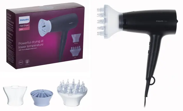 Philips BHD360 20 hair dryer 2100 W Navy