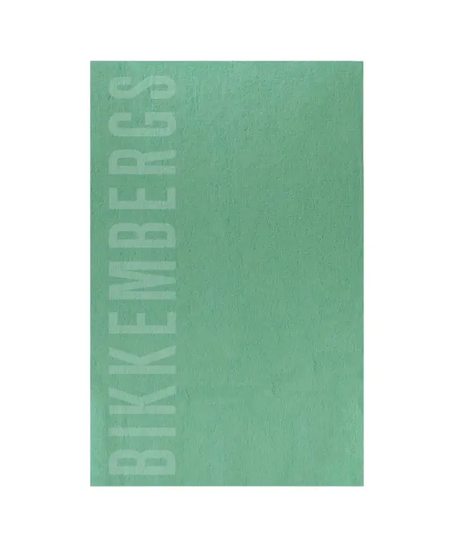 Bikkembergs - Πετσέτα Θαλάσσης Βαμβακερή 90x168 cm BKK26MTW02-MARINE Πράσινο