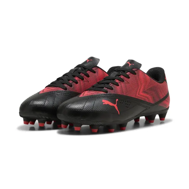 Puma Rapid FG/AG Jr Black-Ultra Red 109314-03 - 38.5 2