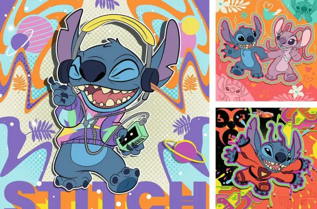 Ravensburger LILO and STITCH Playing all day 3 Puzzle 49P 2