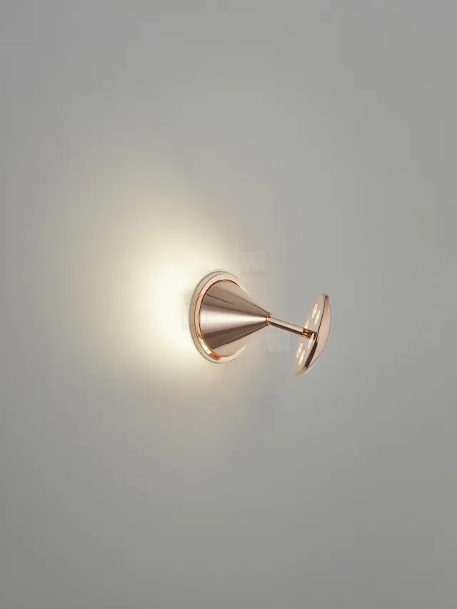 PINO Φωτιστικό Τοίχου & Οροφής LED Rose Gold IP20 Ροζ χρυσό 2
