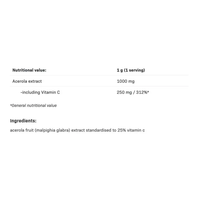 ALLNUTRITION Acerola Forte 2