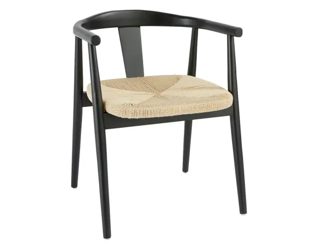 Καρέκλα Yamato Atmosphera με διαστάσεις 56x56x73cm - Black 207335B 2