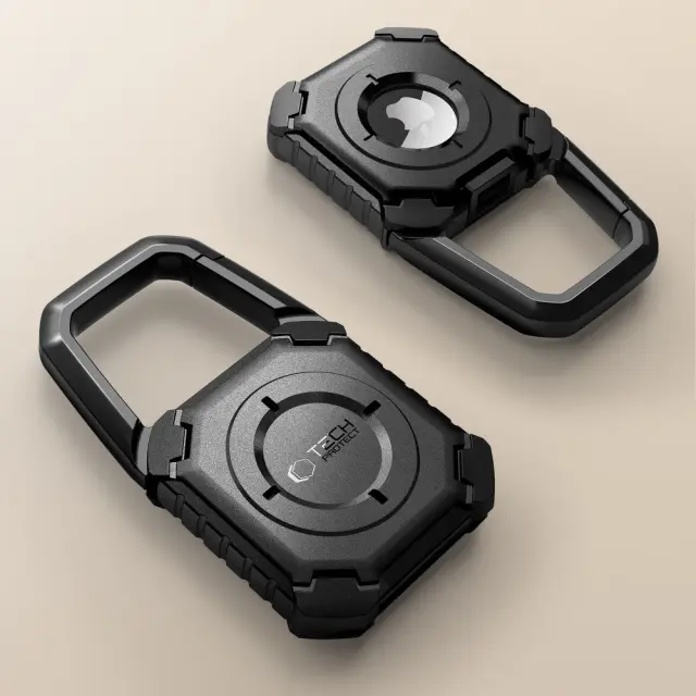 TECH-PROTECT KEVLAR APPLE AIRTAG 1 / 2 BLACK 2