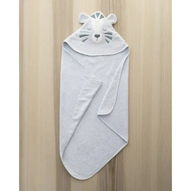 Βρεφική Κάπα 75x75 400gsm Nima Tiggy Ciel 100% βαμβακερό