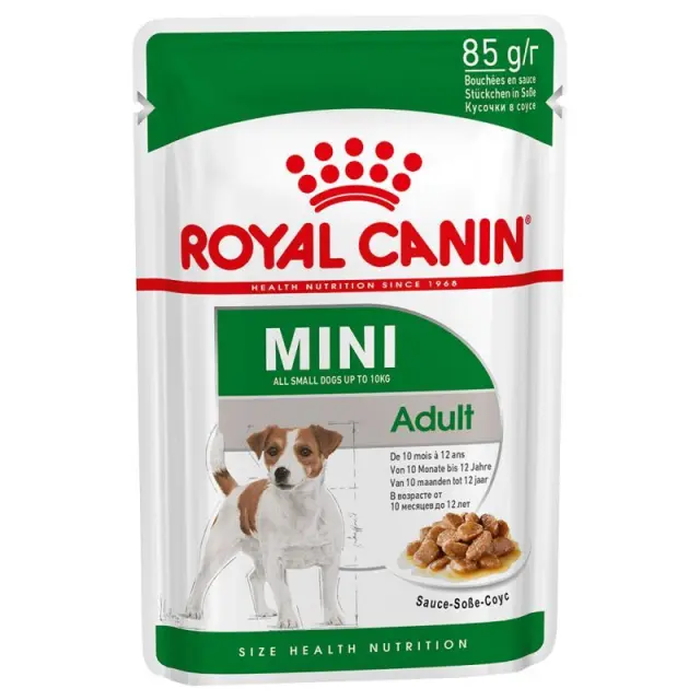 Royal Canin Mini Adult Gravy Υγρή Τροφή 85gr