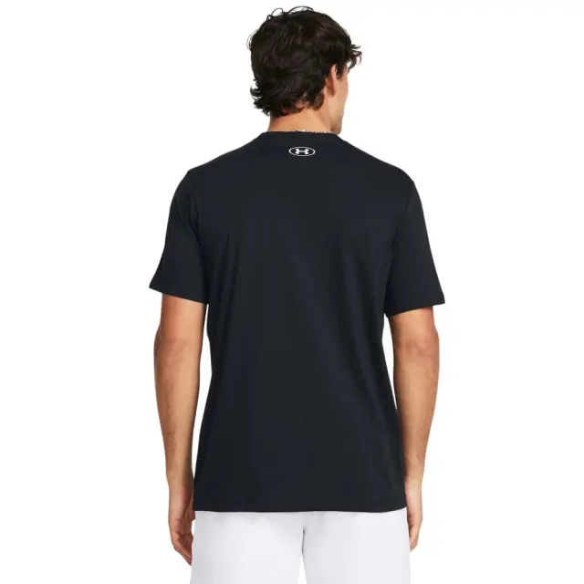 Under Armour Men's Sportstyle Logo Update Shortsleeve Tee Μαύρο - Άσπρο 1382911-001 (Under Armour) 2