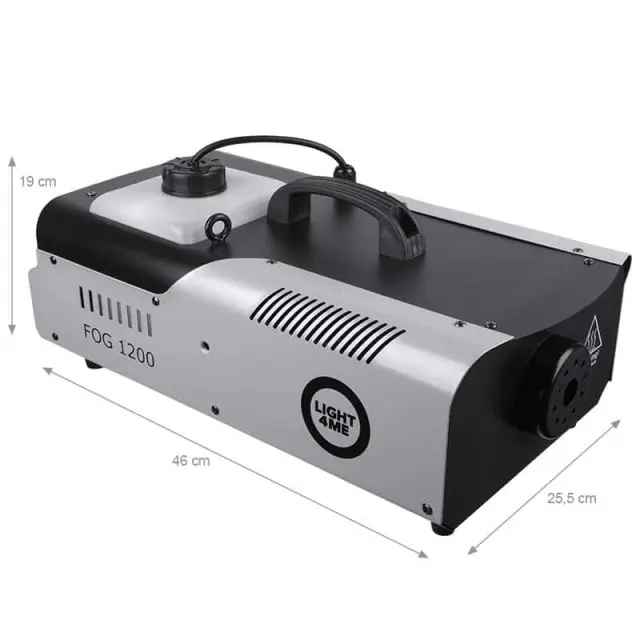 LIGHT4ME FOG 1200 smoke fog machine remote control 3