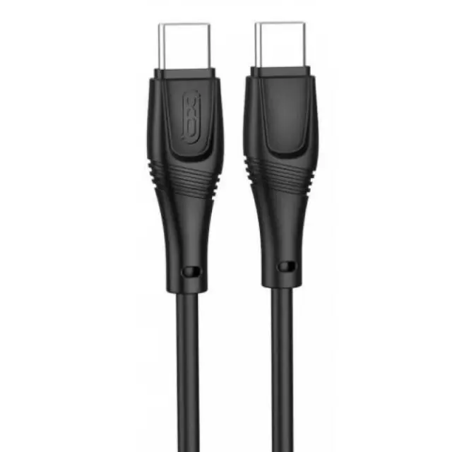 Καλώδιο Type-C to Type-C XO NB-Q239B black 60W 1m