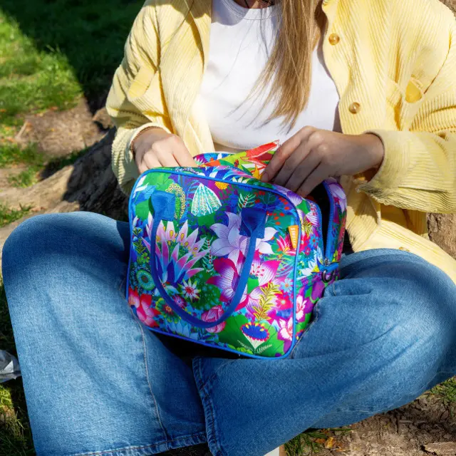 Pylones Ισοθερμική Τσάντα Φαγητού / Lunch Bag : Delice Fleurs d'Eau 3