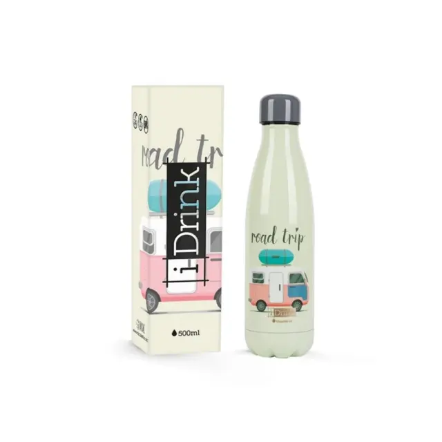 Παγούρι I Drink ID0047 Therm Bottle 500Ml Road Trip/ 139000047 (i-Total)