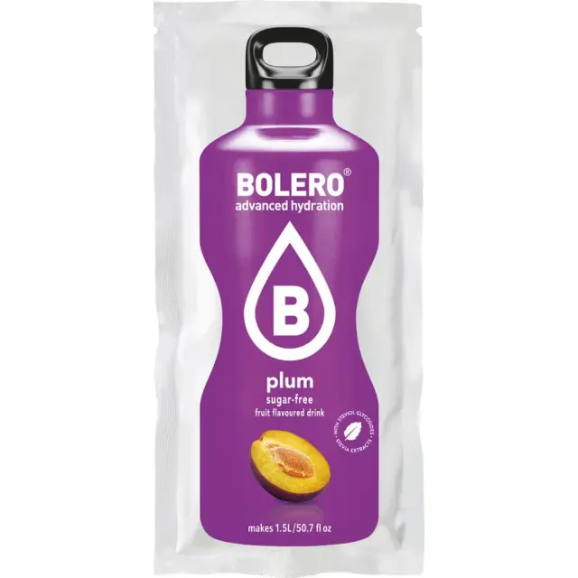 Bolero Stick Plum Χυμός Σε Σκόνη 12x3gr