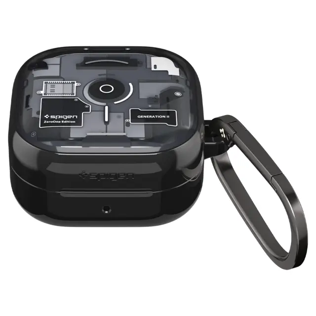 Spigen Ultra Hybrid, zero one black - Samsung Galaxy Buds 4 Pro/4 3