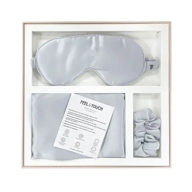 Σετ Ύπνου Beauty Sleep (Σετ 3τμχ) Silver Feel And Touch 2