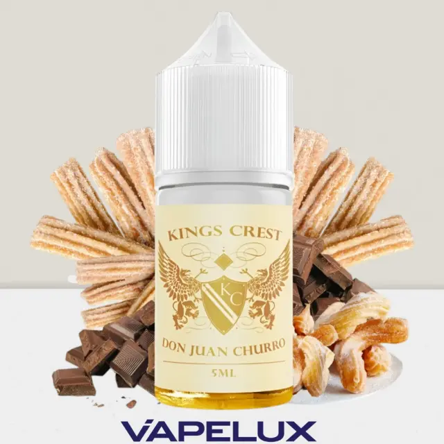 Kings Crest Flavor Shots Don Juan Churro 5ml to 30ml