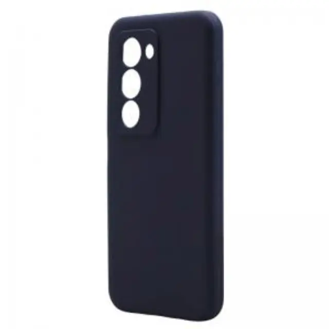 Θήκη Liquid Silicon inos Xiaomi Redmi 15 4G/ 15 5G Velvet Σκούρο Μπλε N70013 3