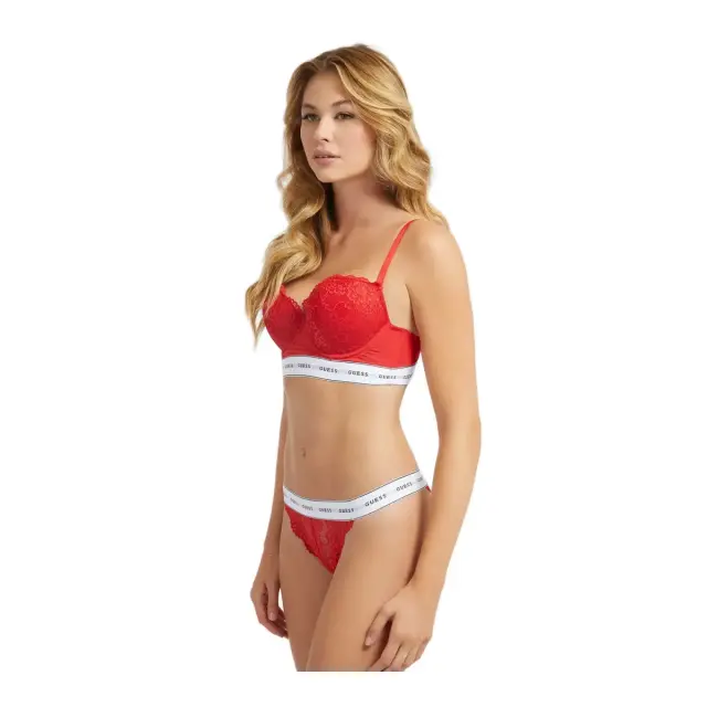 Guess Γυναικείο Brazil Belle Lace Brazilian, Χρώμα Planet Red 3