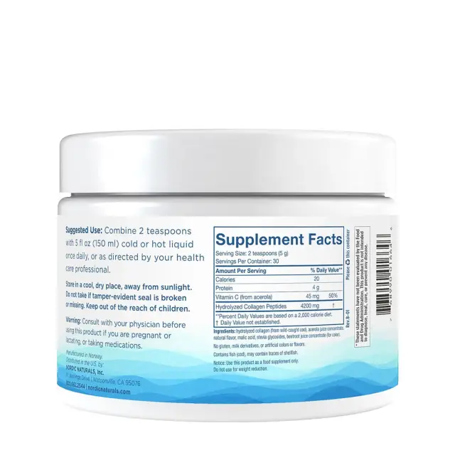 Nordic Naturals Nordic Beauty Marine Collagen 2