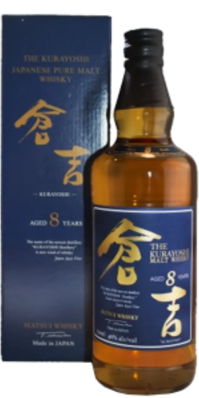 THE KURAYOSHI PURE MALT WHISKY 8 YEARS AGED 700ml
