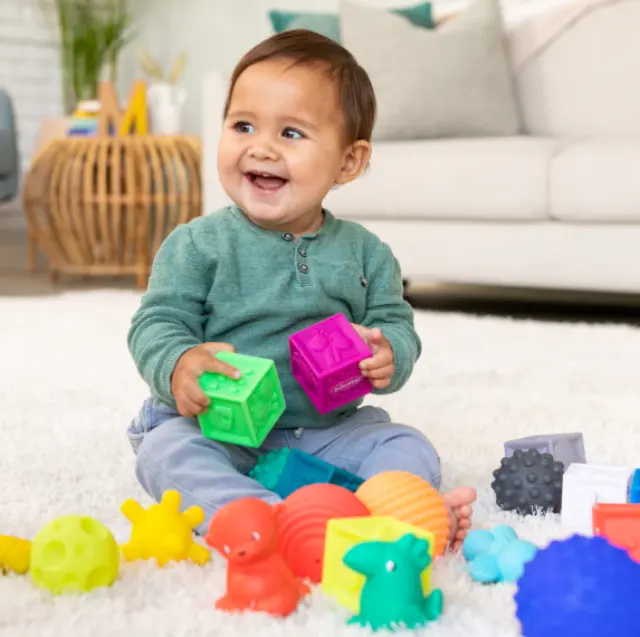 INFANTINO Balls Blocks & Buddies Activity Play Set 20pcs 2