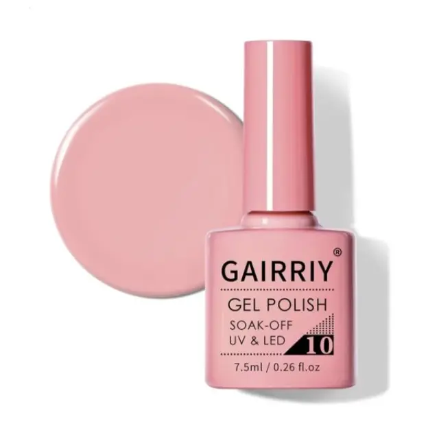 Ημιμόνιμο επαγγελματικό βερνίκι GAIRRIY 7.5ML - 0.26FL.OZ 10
