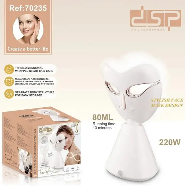 Συσκευή σάουνας προσώπου με ατμό - Mask - 70235 - DSP - 614672 3