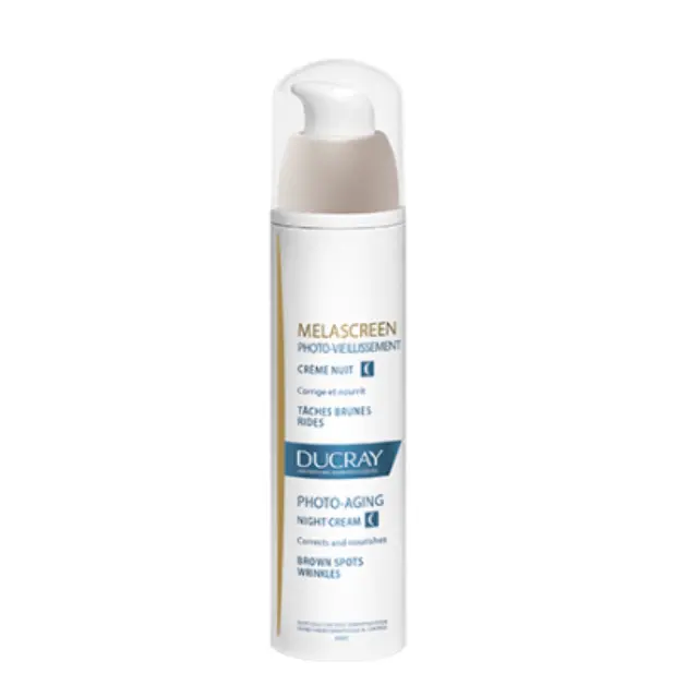 Ducray Melascreen Creme Nuit Διορθωτική Κρέμα Νύχτας ενάντια στα Σημάδια Φωτογήρανσης και στις Δυσχρωμίες, 50ml