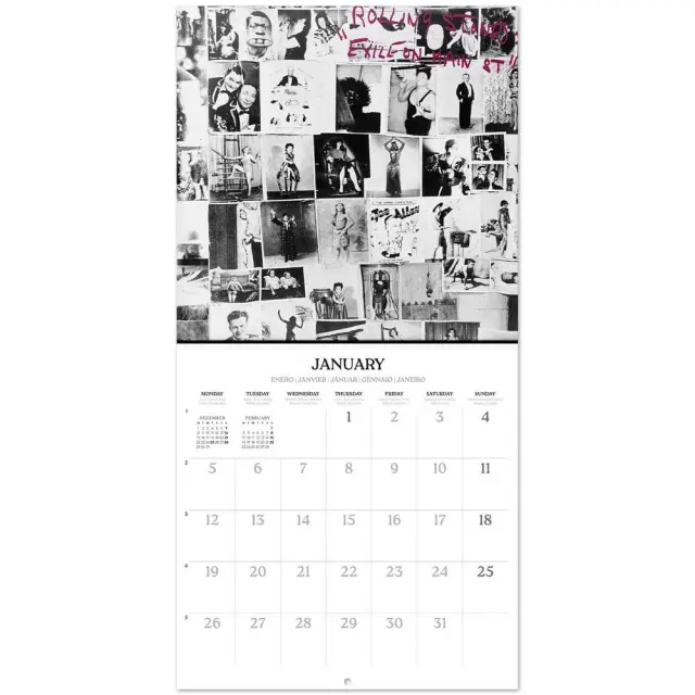 ΗΜΕΡΟΛΟΓΙΟ THE ROLLING STONES 2026 30X30 CALENDAR CP26036 3