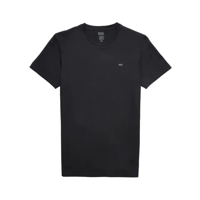Diesel Ανδρικό Φανελάκι T-Shirt Randal Tube Logo Print - Διπλό Πακέτο, Χρώμα Μαύρο - M 2