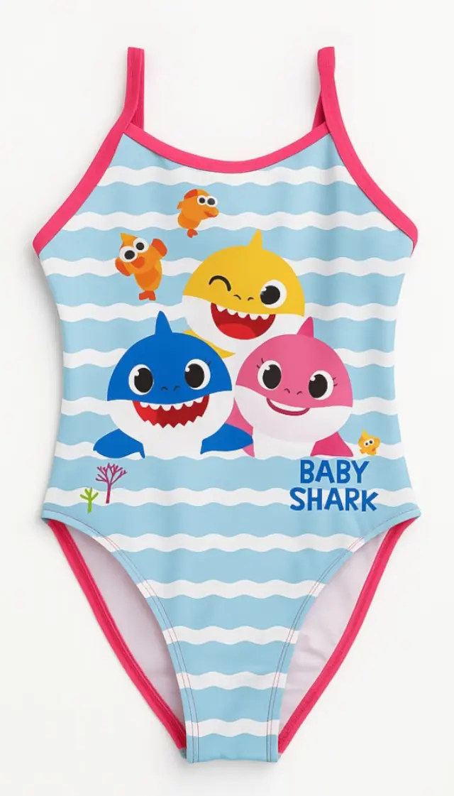 Ολόσωμο Μαγιό για Κορίτσι Baby Shark 8080164 - 4-5 Υ (104-110cm)