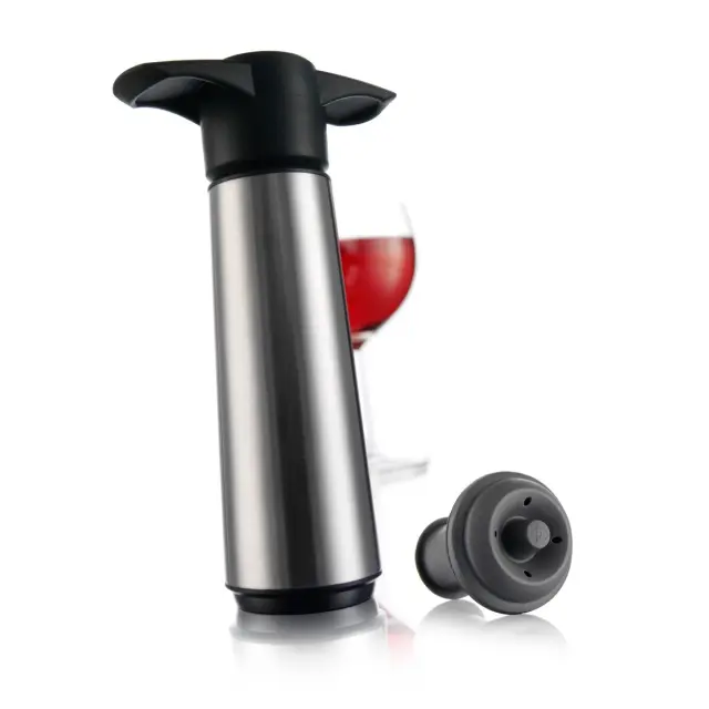 Vacu Vin Wine Saver Wine Stopper Stainless Steel