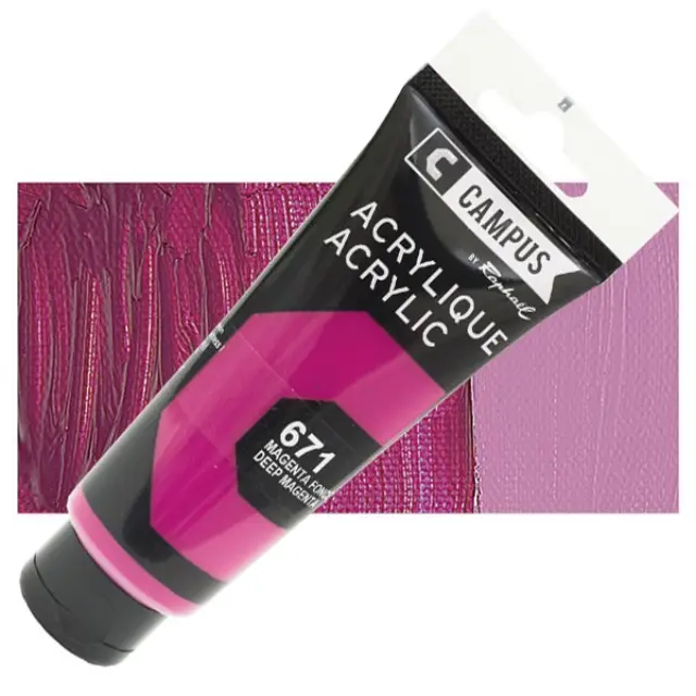 Ακρυλικό Raphael Campus - 671 Deep Magenta - 100ml