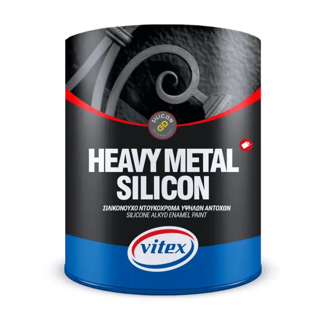 VITEX HEAVY METAL SILICON 740 SILVER - 750ML