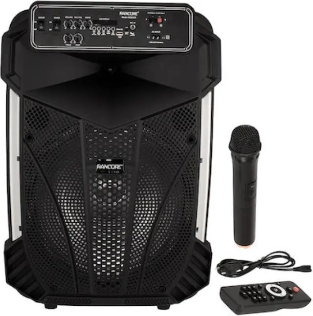Φορητό bluetooth karaoke Μαύρο- Rancore RS151X