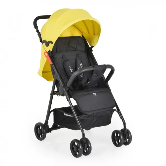 Moni Καλοκαιρινό καρότσι βόλτας 6-36 μηνών "Capri-Yellow"