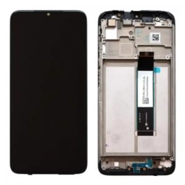 Οθόνη με Touch Screen & Μεσαίο Πλαίσιο Xiaomi Poco M3 Μαύρο (Original) N59074 3