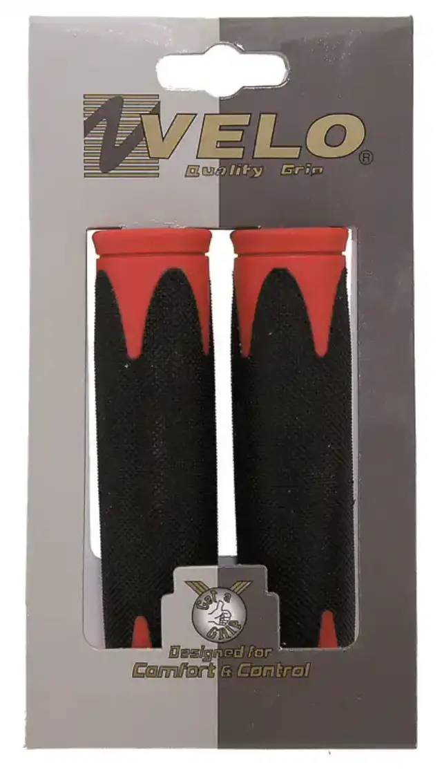ΧΕΙΡΟΛΑΒΕΣ VELO D2 130mm ΜΑΥΡΟ-ΚΟΚΚΙΝΟ 410361 2