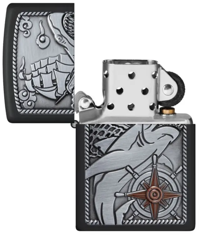 ZIPPO Αναπτήρας - Ship Shark (48120 ) 3