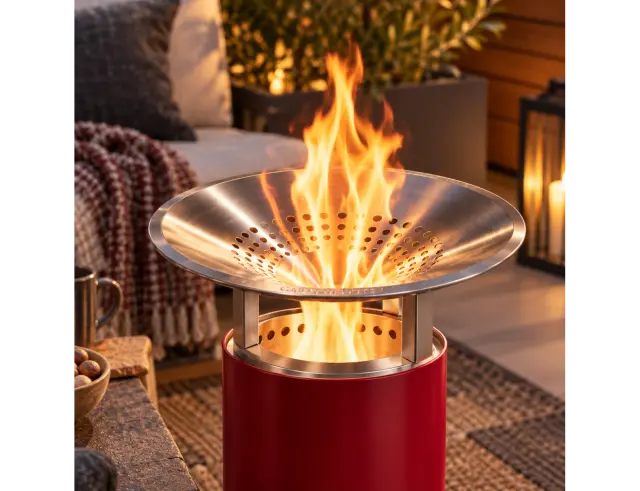 Εκτροπέας Θερμότητας Solo Stove για εστία Mesa, με αποσπώμενα πόδια και διαστάσεις 26.9x15.3cm Mesa Heat Deflector