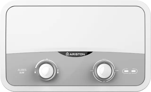 Ariston Aures Slim Flow SF7 SH Ταχυθερμοσίφωνας Mπάνιου 7kw
