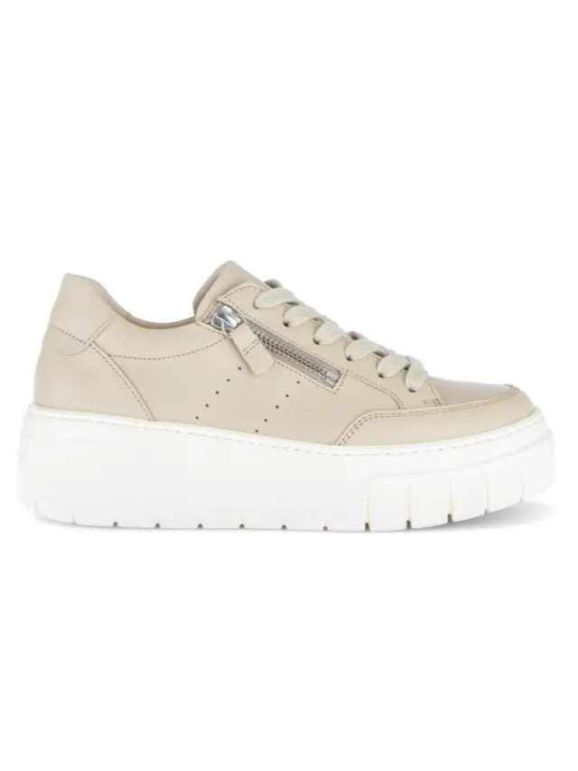 Gabor Sneakers Γυναικείο δέρμα/ύφασμα Μπεζ GAB/83220 22-BEIGE 3