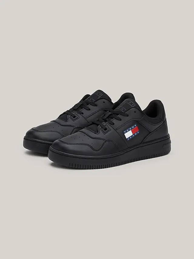 Tommy Hilfiger - Γυναικεία Sneakers Retro Basket EN0EN02505-BDS Μαύρo 2