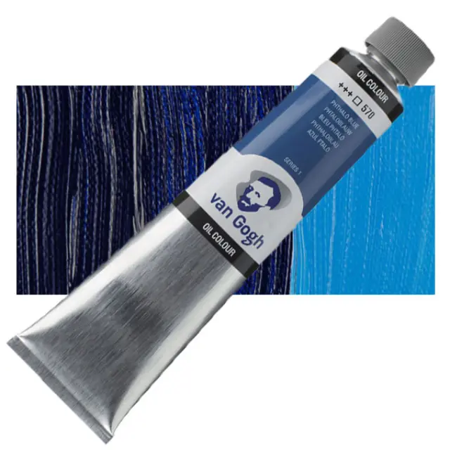 Λάδι Talens Van Gogh - 570 Phthalo Blue - 60ml