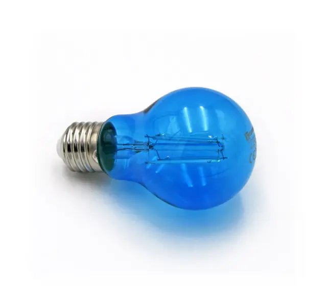 LED ΛΑΜΠΑ COG ΑΧΛΑΔΙ Ε27 6W 230V ΜΠΛΕ