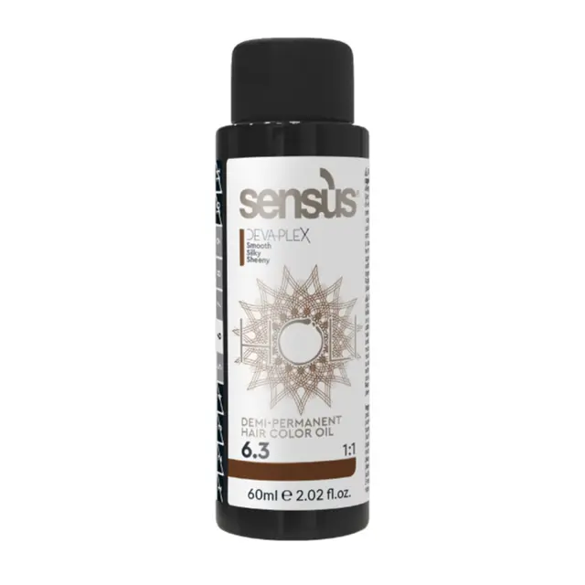 Holi-6.3 Ημι-Μόνιμη Βαφή - Dark Golden Blonde- Ντορέ Ξανθό Σκούρο 60ml - Sensus