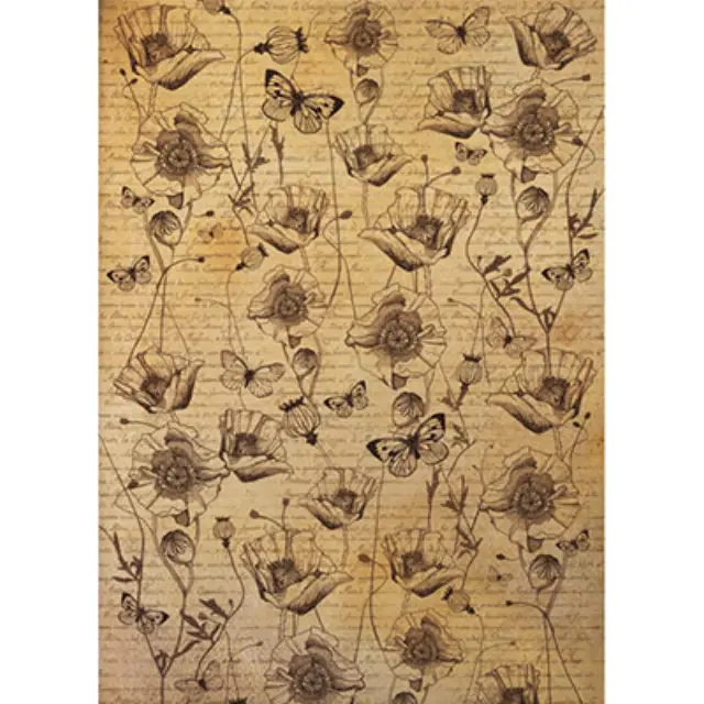 Φύλλo Polyester Felt - 50x70cm - Poppy - 1mm - 1τεμ