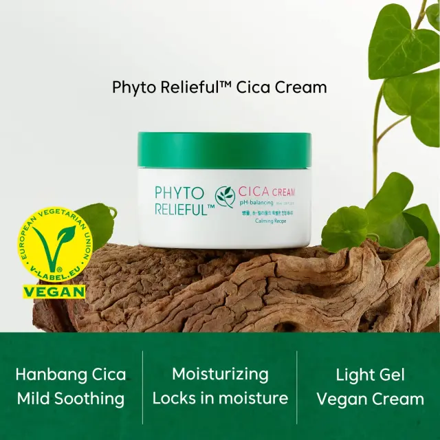 Thank You Farmer | Phyto Relieful Cica Cream | Καταπραϋντική Κρέμα που Ανακουφίζει το Ερεθισμένο Δέρμα | 80ml 2