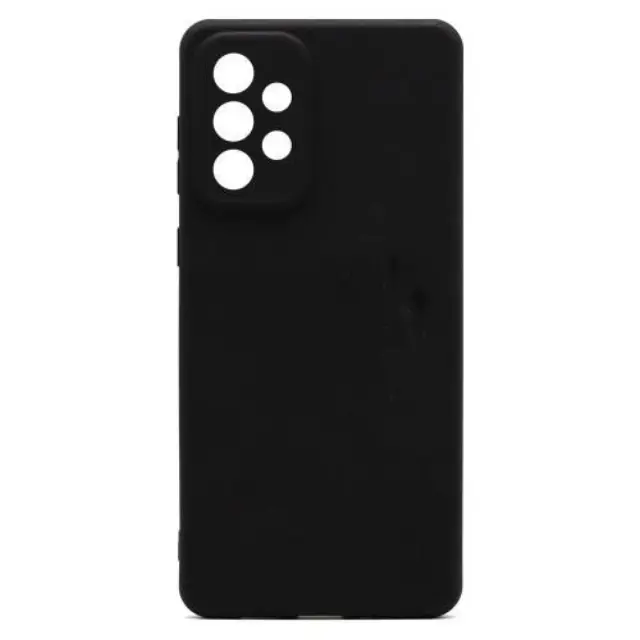 Θήκη Soft TPU inos Samsung Galaxy A73 5G/ A72 5G S-Cover Μαύρο N58501