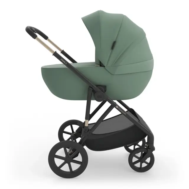 Kinderkraft Prime 3 Πολυκαρότσι 3 σε 1 Dark Green 2