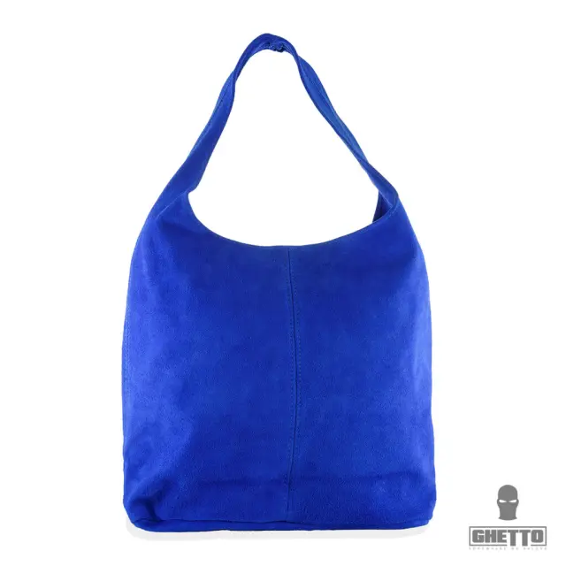 Ghetto Suede Shoulder Bag | Minimal Soft Tote Bag